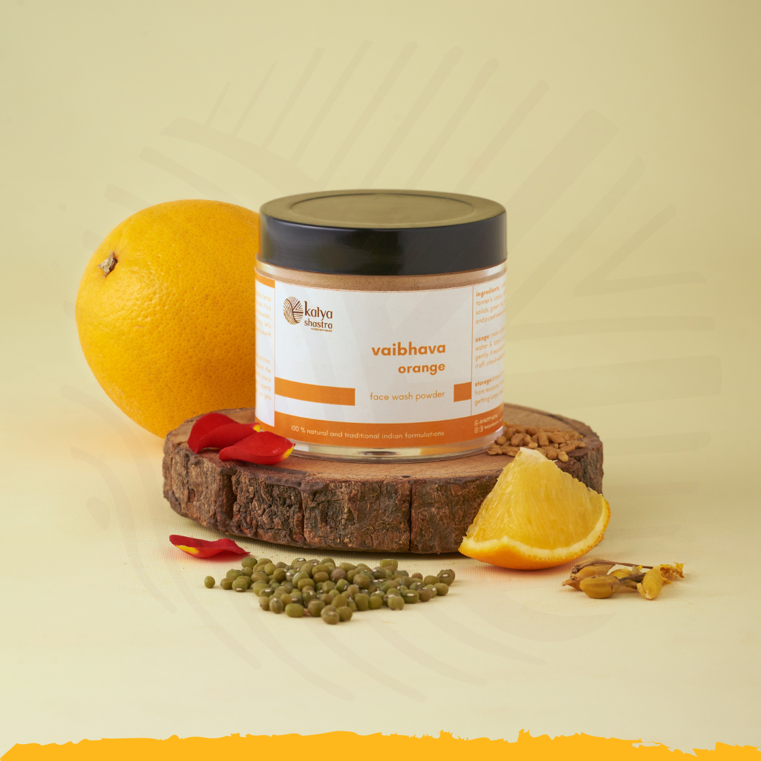 vaibhava - sweet orange face wash powder