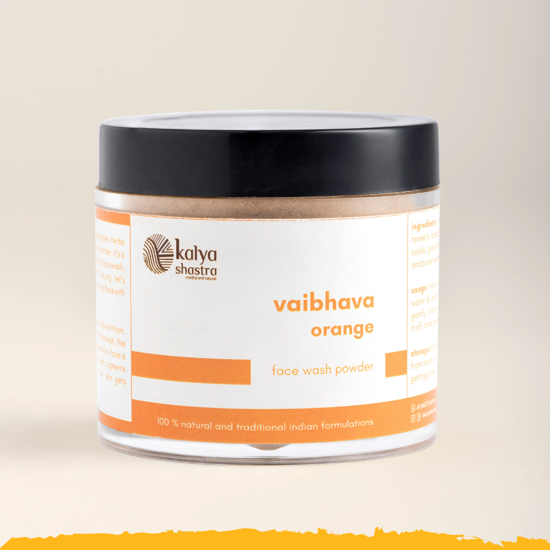 vaibhava - sweet orange face wash powder