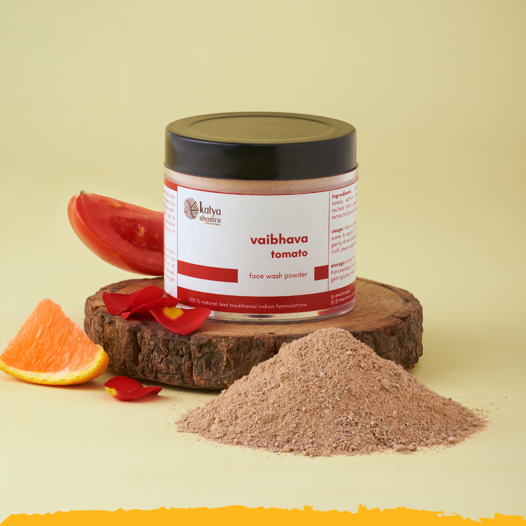 vaibhava - tomato face wash powder