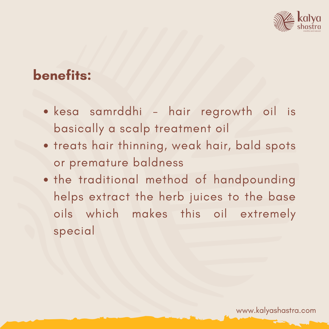 Kesa Samrddhi - Hair Regrowth Oil 100ml