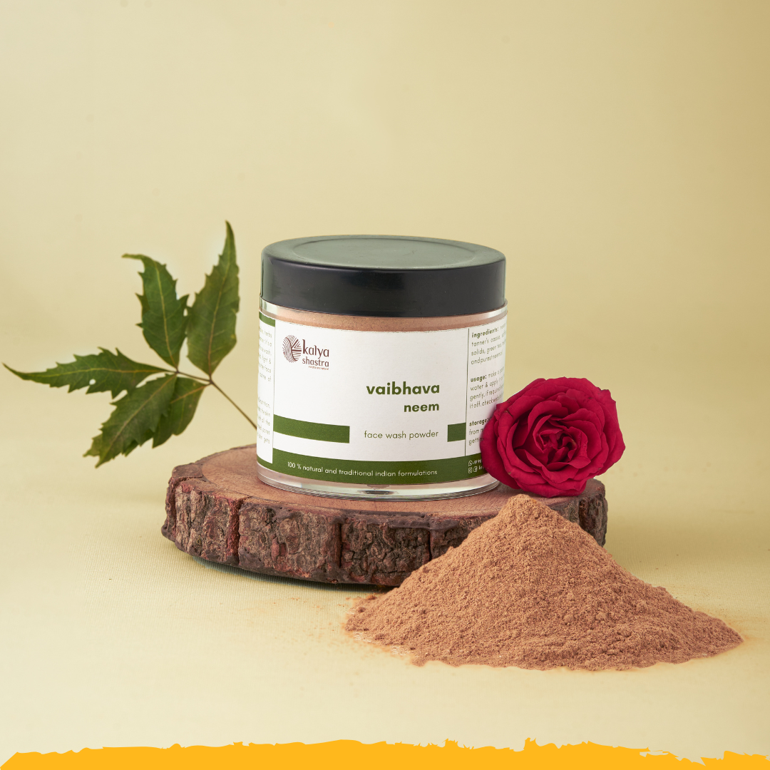 vaibhava - neem face wash powder