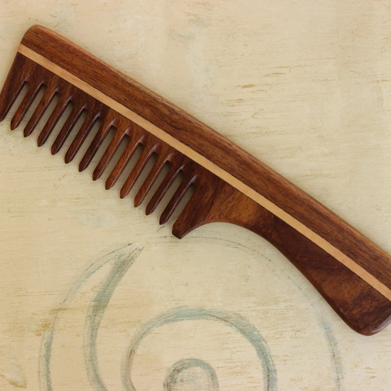 Shisham Wooden Comb - Wide Tooth